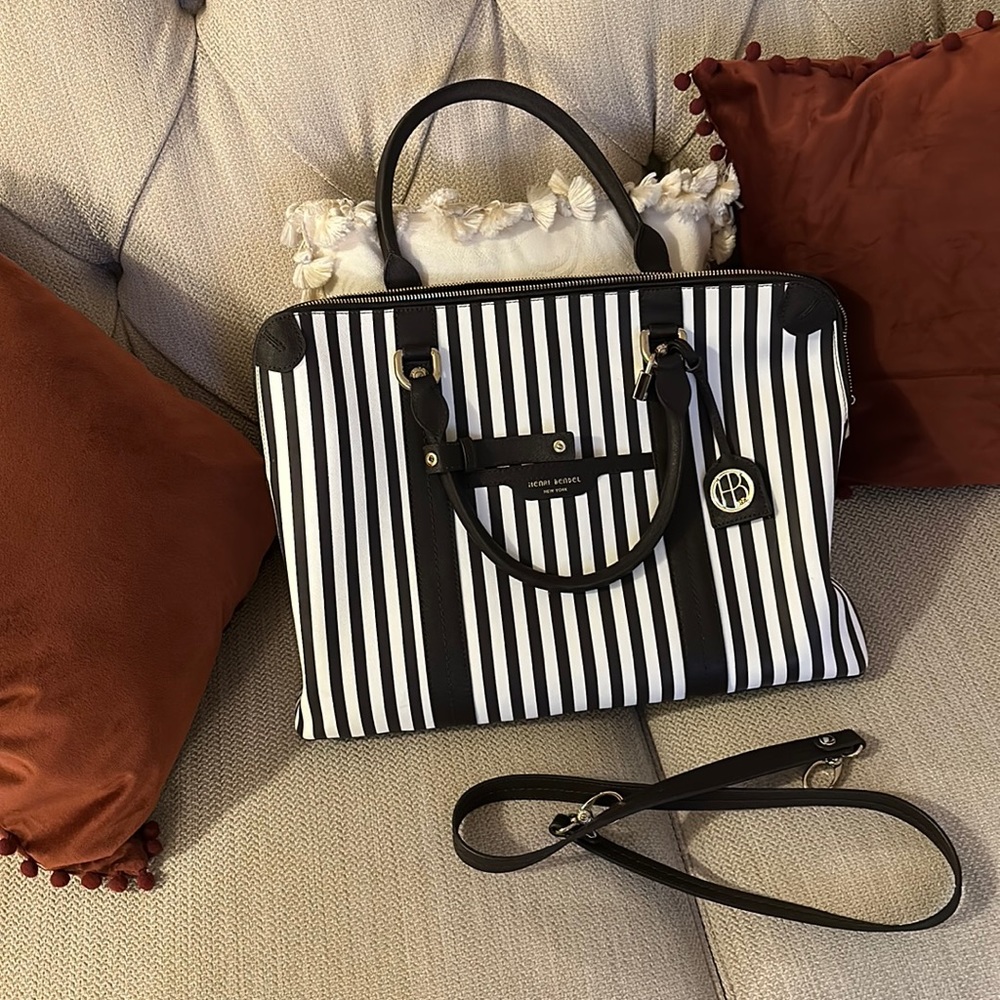 Henri Bendel Centennial Briefcase - new never used.